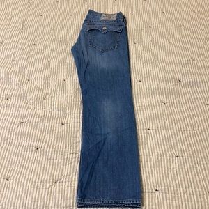 True Religion straight fit jeans, size 34